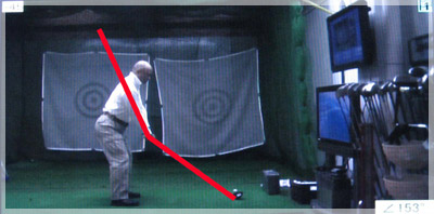 ゴルフスイング映像解析写真2