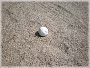 桂ゴルフ倶楽部 バンカー写真