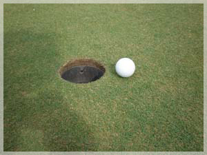 随縁カントリークラブ 恵庭コース グリーン写真