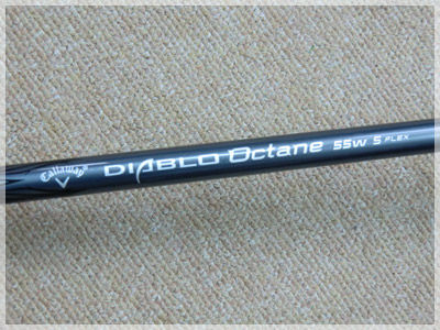 キャロウェイ ディアブロ オクタン ツアー55W/S 写真3