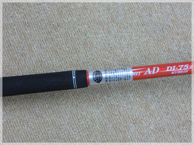 キャロウェイ レガシーブラック ツアーAD DI-75 HYBRID/S 写真3